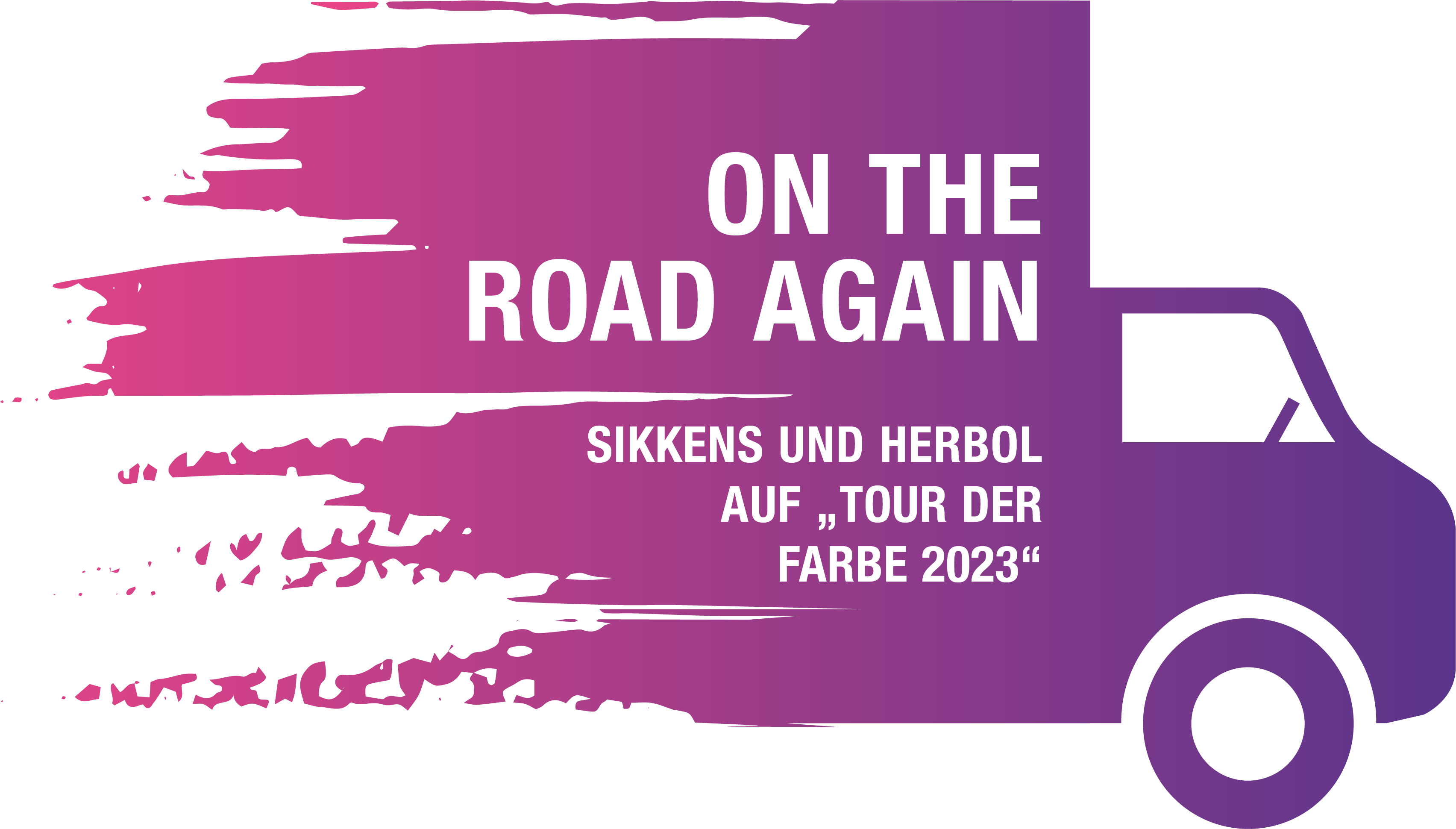 Tour der Farbe On the road again