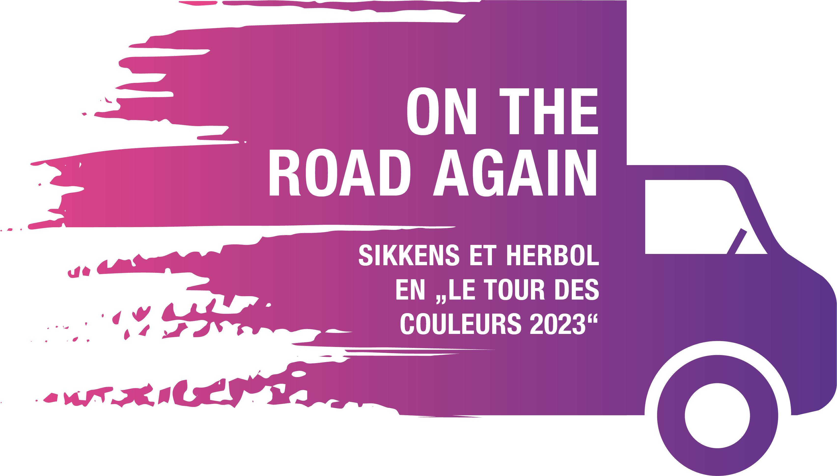 Tour der Farbe On the road again